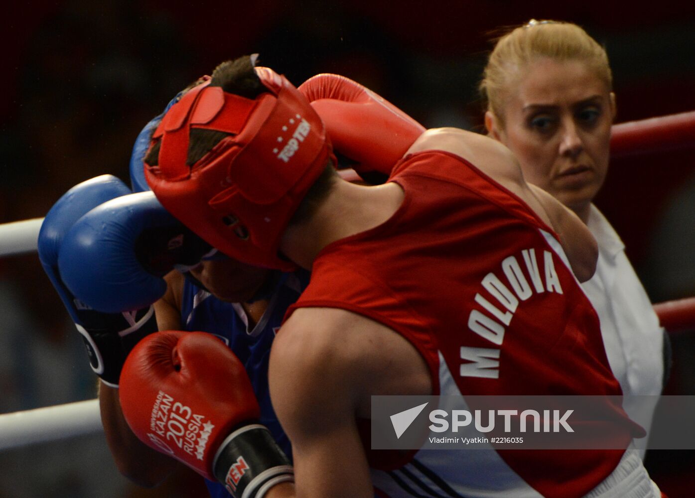 Berta Yurtsever. Boxing referee and judge from Turkey
