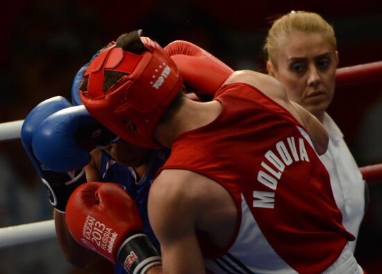 Berta Yurtsever. Boxing referee and judge from Turkey