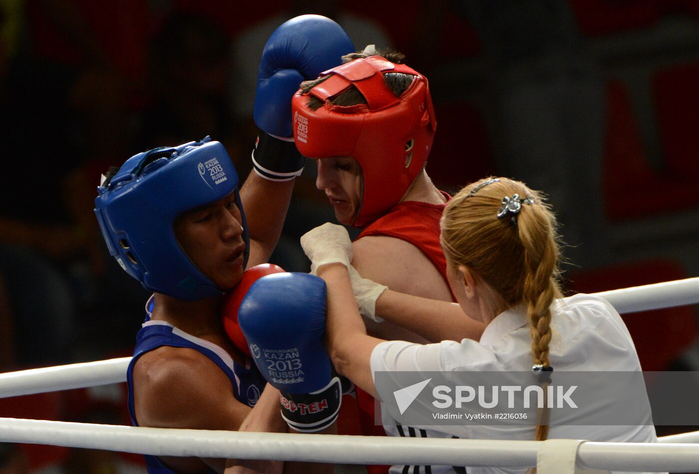Berta Yurtsever. Boxing referee and judge from Turkey