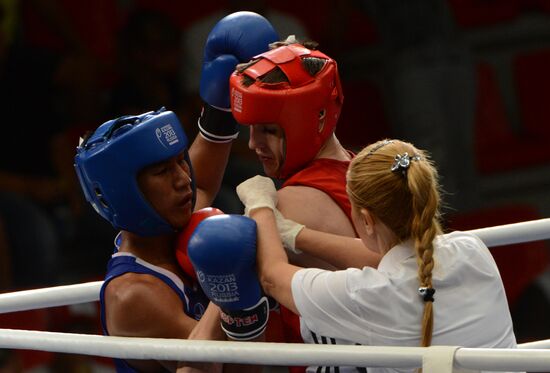 Berta Yurtsever. Boxing referee and judge from Turkey
