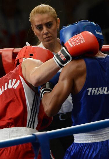 Berta Yurtsever. Boxing referee and judge from Turkey