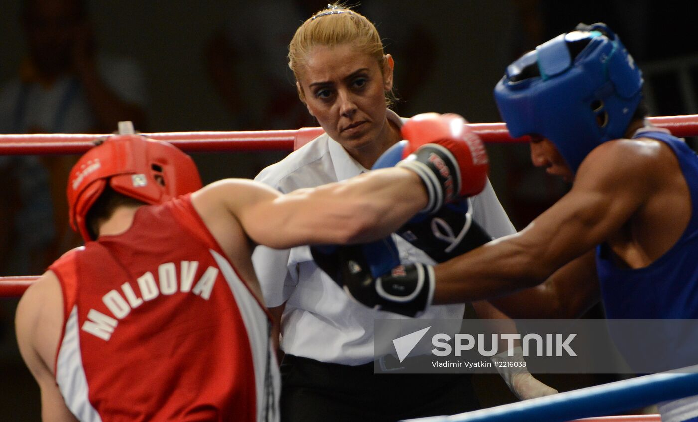 Berta Yurtsever. Boxing referee and judge from Turkey