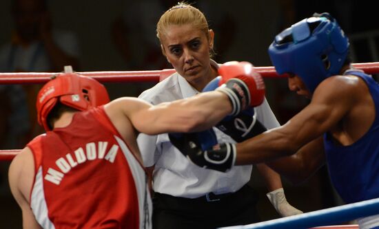 Berta Yurtsever. Boxing referee and judge from Turkey