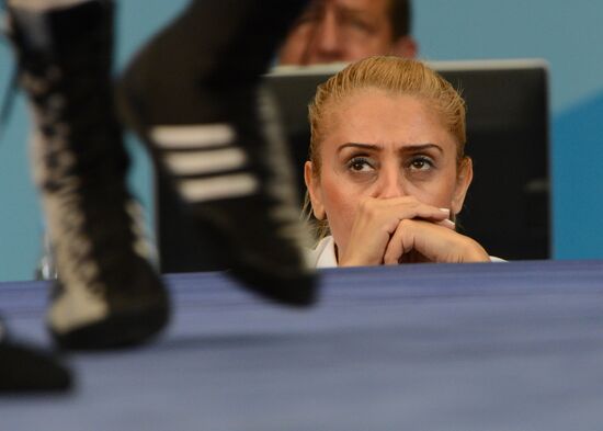 Berta Yurtsever. Boxing referee and judge from Turkey