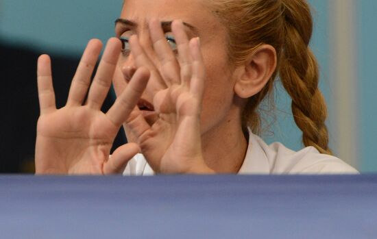 Berta Yurtsever. Boxing referee and judge from Turkey