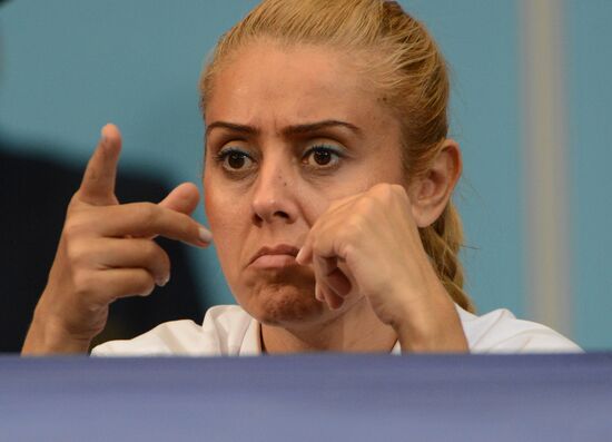 Berta Yurtsever. Boxing referee and judge from Turkey