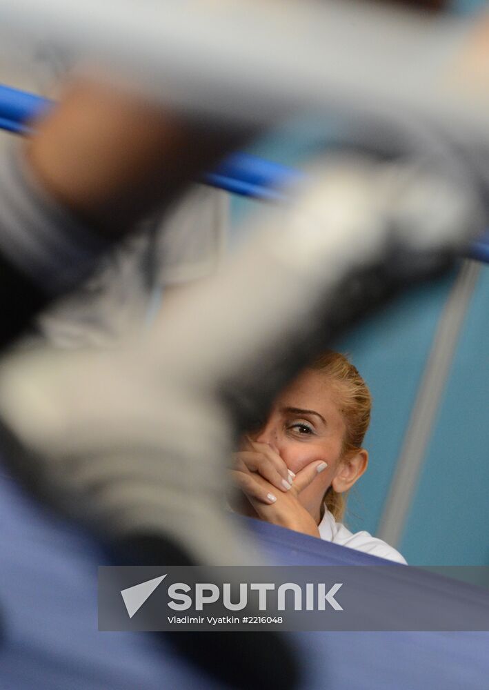 Berta Yurtsever. Boxing referee and judge from Turkey