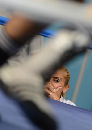 Berta Yurtsever. Boxing referee and judge from Turkey