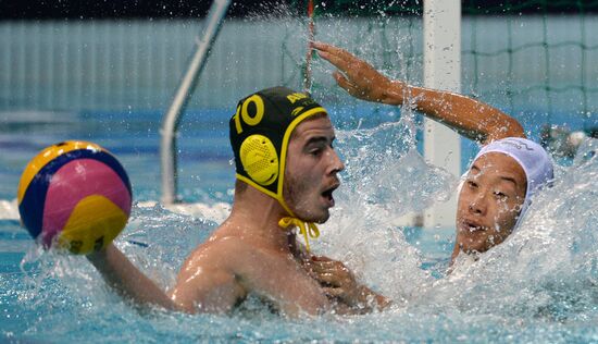 2013 Universiade. Water polo. Day One