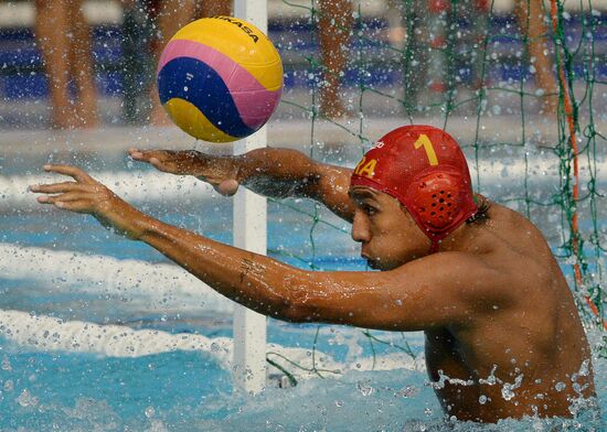 2013 Universiade. Water polo. Day One