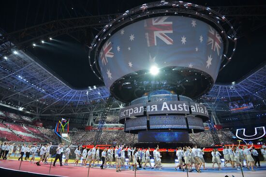 Opening ceremony of 27th World Summer Universiade in Kazan