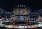 Brazilian delegation at the opening of the 27th World Summer Universiade at the Kazan Arena in Kazan. Location: Russia, Republic of Tatarstan, Kazan. Author: Alexey Filippov/Sputnik. Opening ceremony of 27th World Summer Universiade in Kazan