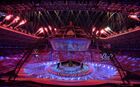 XXVII 2013 Summer Universiade Opening Ceremony at Kazan-Arena stadium in Kazan. Location: Russia, Republic of Tatarstan, Kazan. Author: Alexander Vilf/Sputnik. Opening ceremony of 27th World Summer Universiade in Kazan