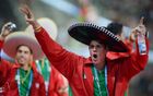 The Mexican national team parading at the opening ceremony of the 27th World University Summer Games at the Kazan Arena stadium, Kazan. Location: Russia, Republic of Tatarstan, Kazan. Author: Vladimir Astapkovich/Sputnik. Opening ceremony of 27th World Summer Universiade in Kazan