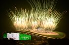A fireworks display at the opening ceremony of the 27th World University Summer Games at the Kazan Arena stadium, Kazan. Location: Russia, Republic of Tatarstan, Kazan. Author: Konstantin Chalabov/Sputnik. Opening ceremony of 27th World Summer Universiade in Kazan
