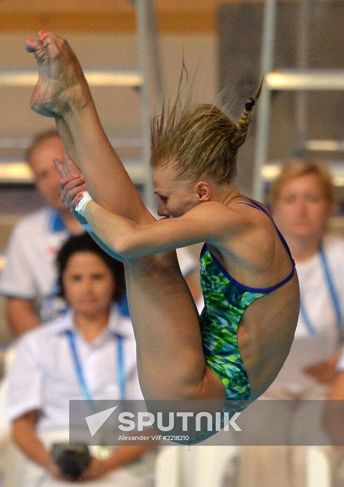 2013 Universiade. Diving. Day Three