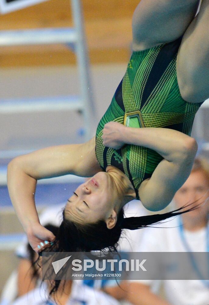 2013 Universiade. Diving. Day Three