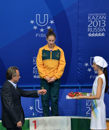 2013 Universiade. Diving. Day Three