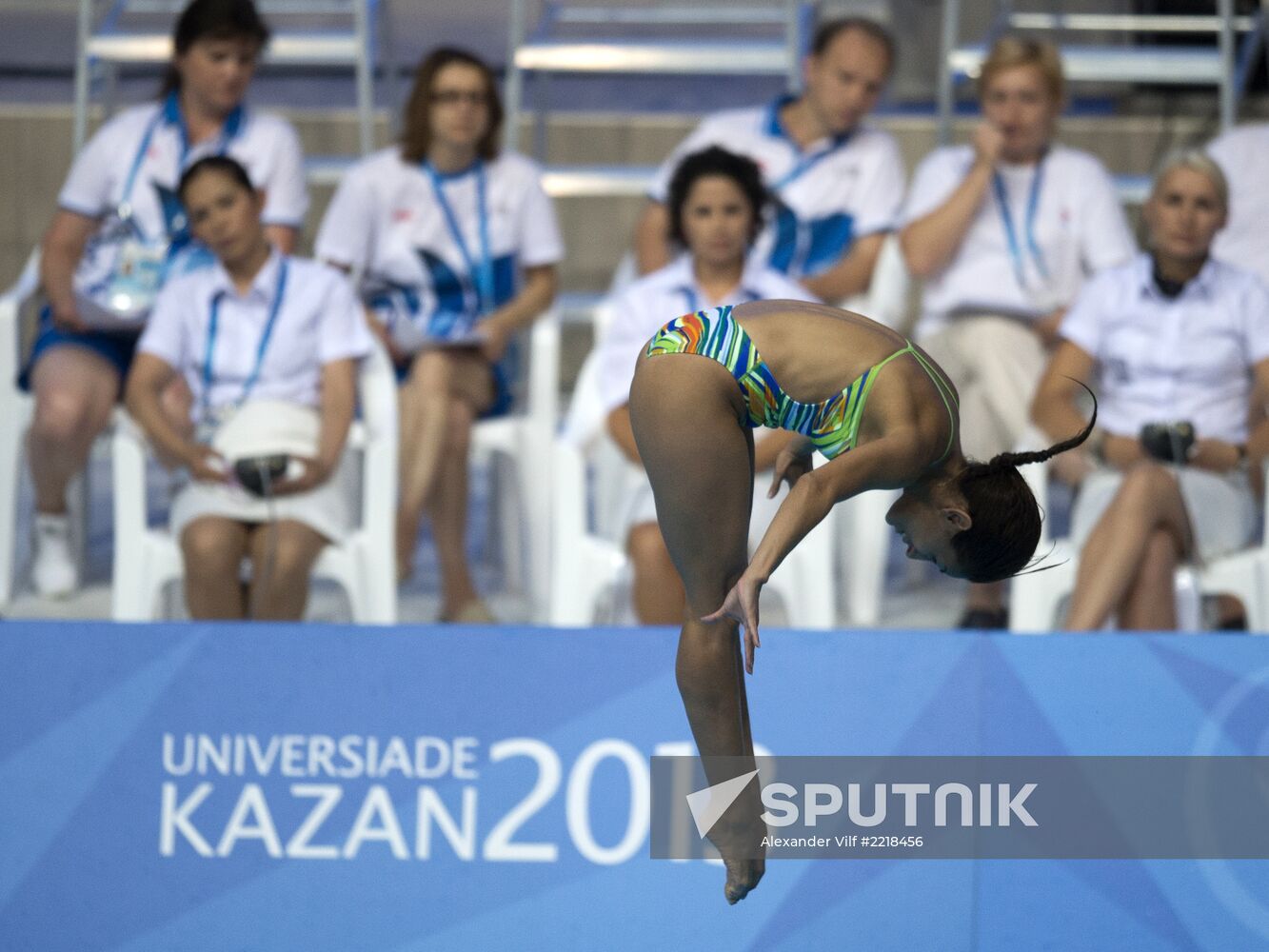 2013 Universiade. Diving. Day Three