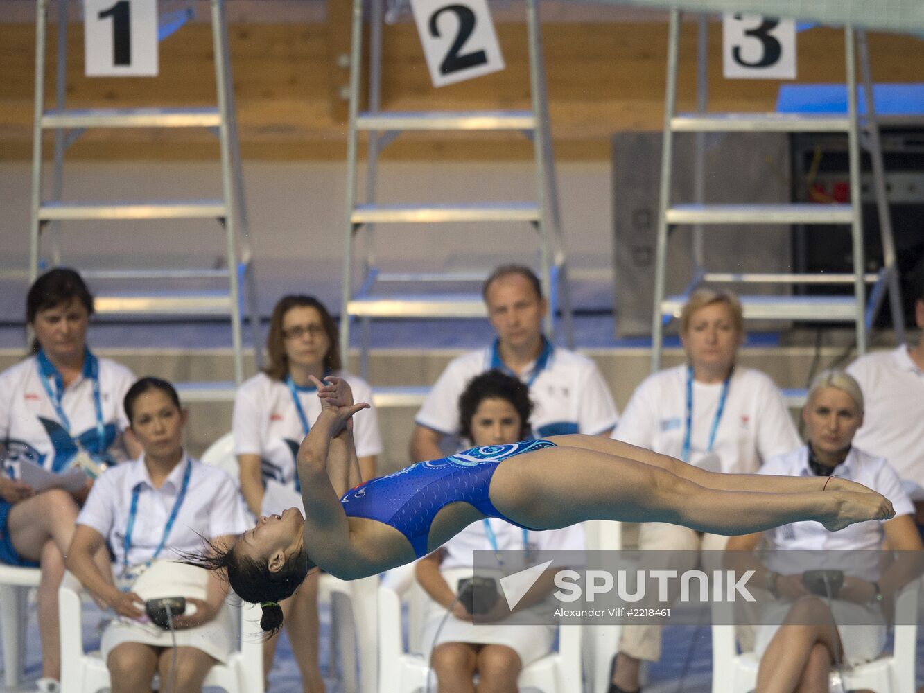 2013 Universiade. Diving. Day Three