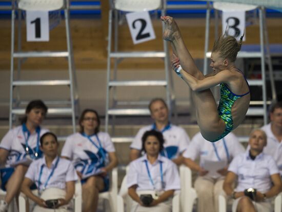 2013 Universiade. Diving. Day Three