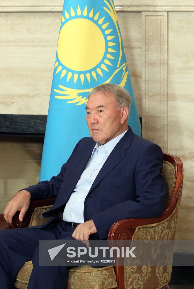 Vladimir Putin's visit to Kazakhstan