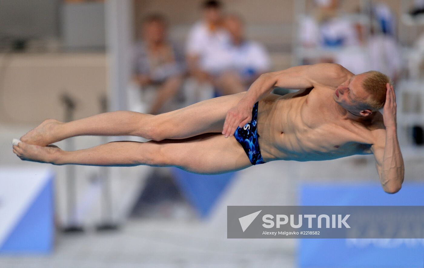 2013 Universiade. Diving. Day Three