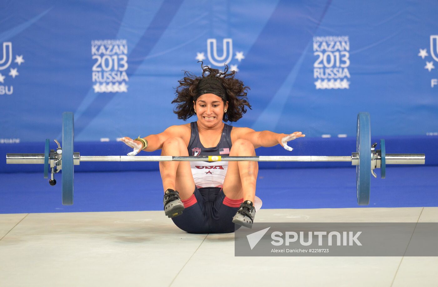 2013 Universiade. Weightlifting. Day One