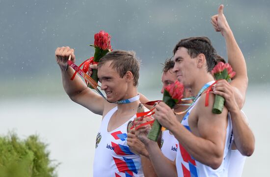 2013 Universiade. Rowing. Day Two