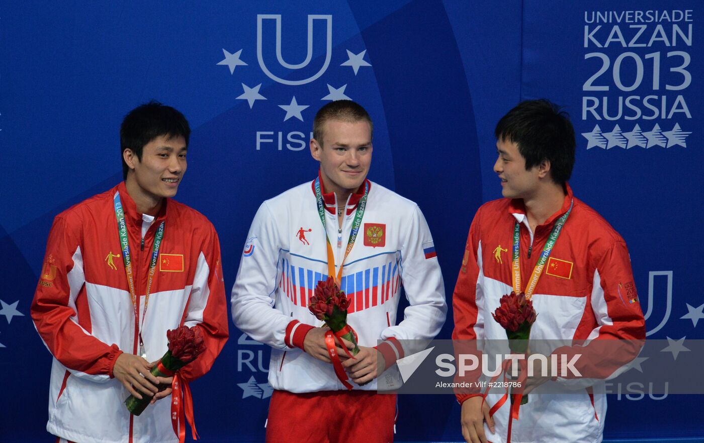 2013 Universiade. Diving. Day Three