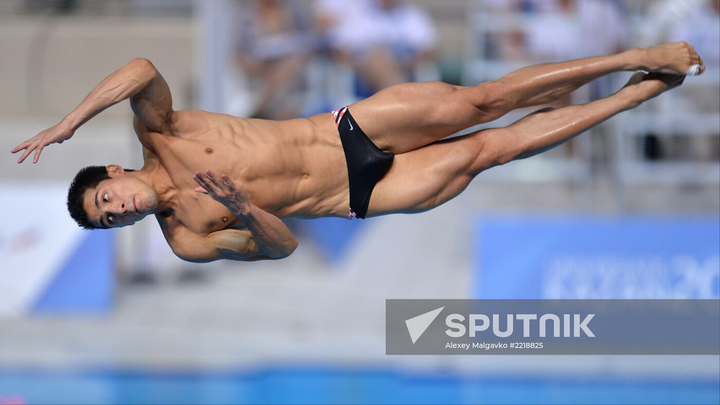 2013 Universiade. Diving. Day Three