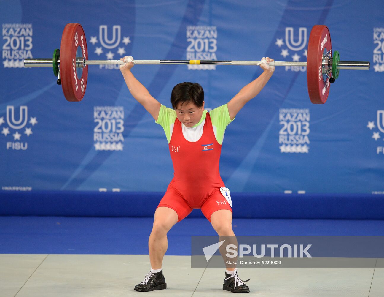 2013 Universiade. Weightlifting. Day One