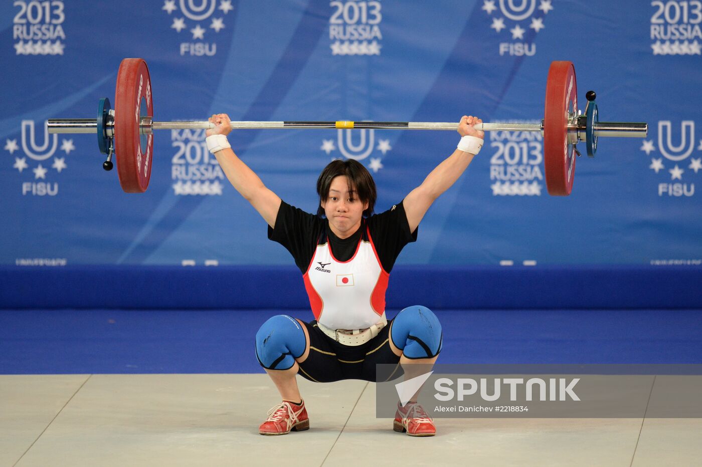 2013 Universiade. Weightlifting. Day One