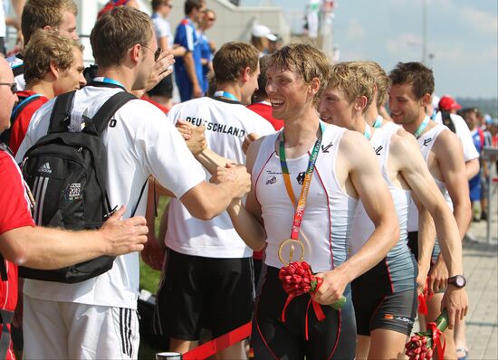 2013 Universiade. Rowing. Day Two