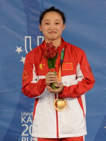 2013 Universiade. Weightlifting. Day One