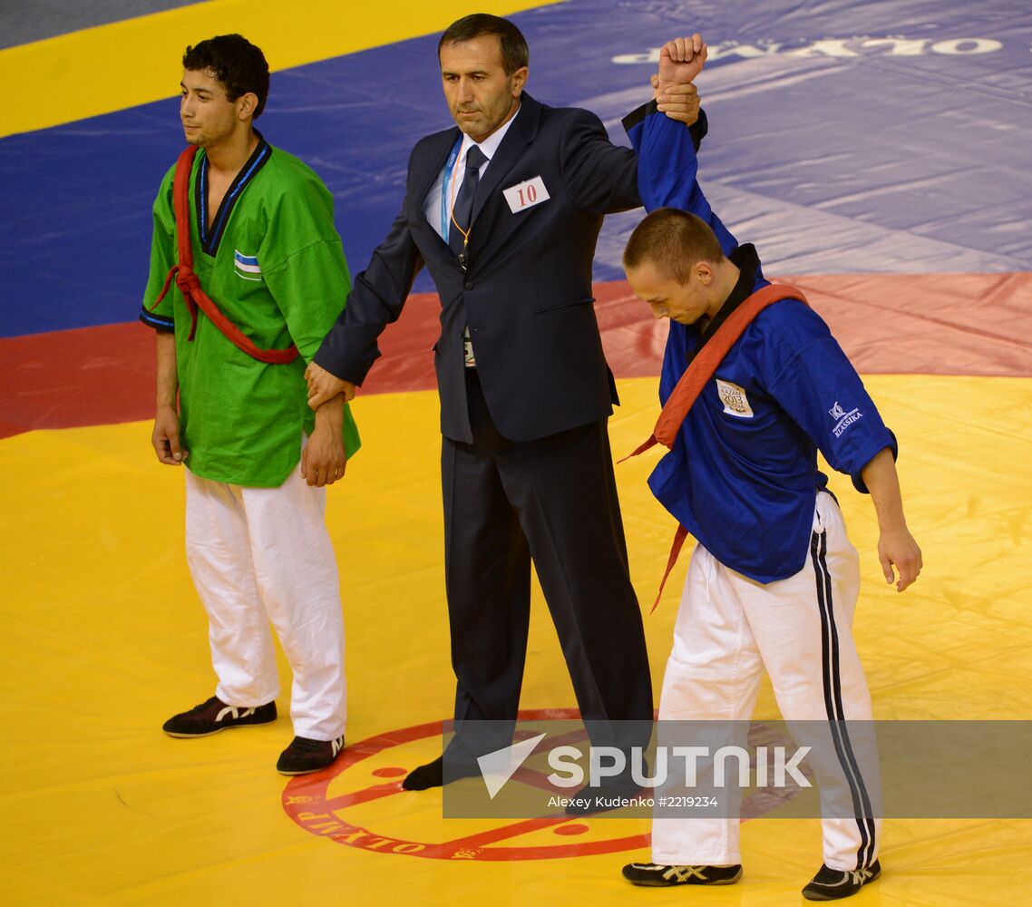 2013 Universiade. Belt wrestling. Day One
