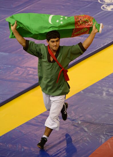 2013 Universiade. Belt wrestling. Day One