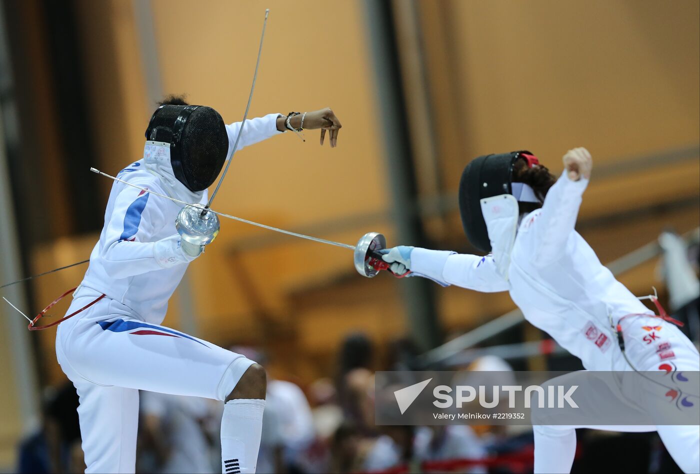 Universiade. Fencing. Day One