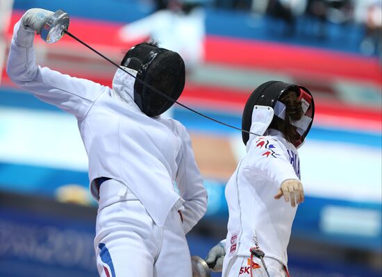 Universiade. Fencing. Day One