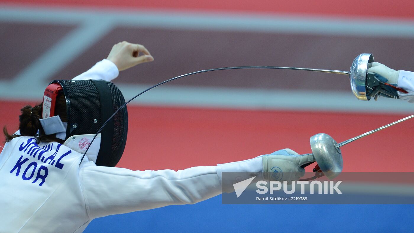 Universiade. Fencing. Day One