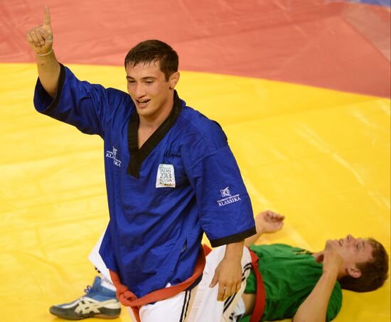 2013 Universiade. Belt wrestling. Day One