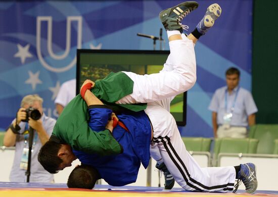 2013 Universiade. Belt wrestling. Day One