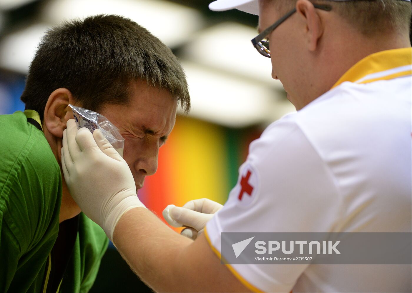 2013 Universiade. Belt wrestling. Day One