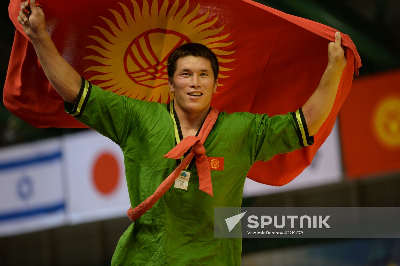 2013 Universiade. Belt wrestling. Day One