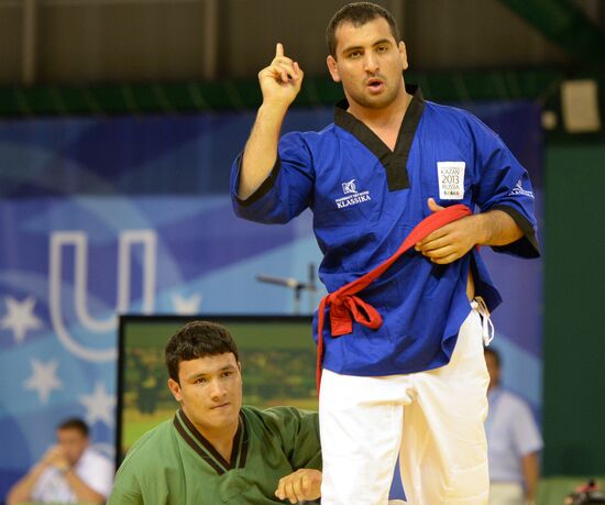 2013 Universiade. Belt wrestling. Day One