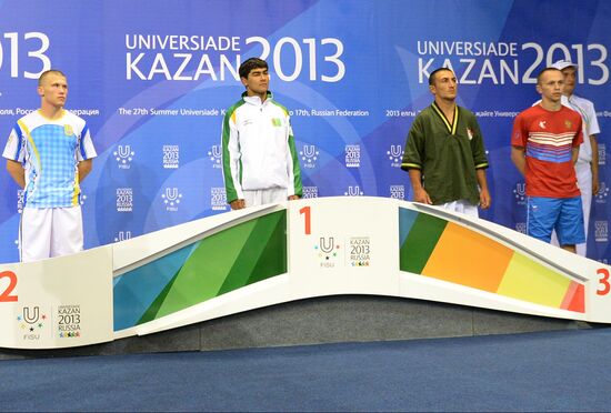 2013 Universiade. Belt wrestling. Day One