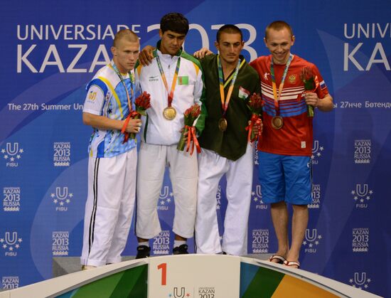 2013 Universiade. Belt wrestling. Day One