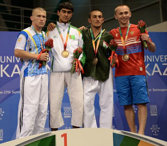 2013 Universiade. Belt wrestling. Day One