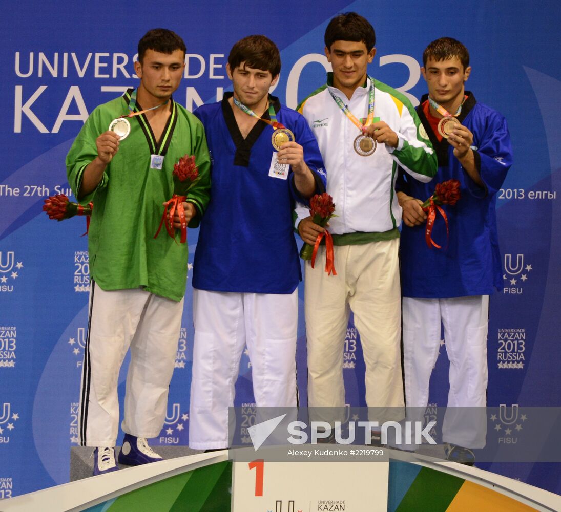 2013 Universiade. Belt wrestling. Day One