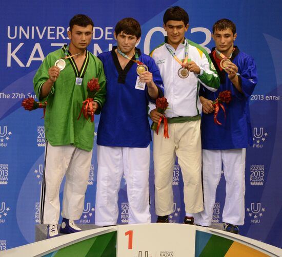 2013 Universiade. Belt wrestling. Day One